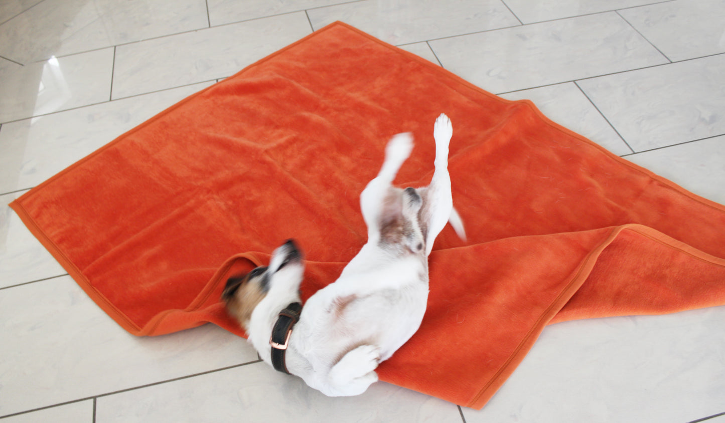 Kuscheldecke „Terracotta“ – Hygienisch, kochfest, hochwertig