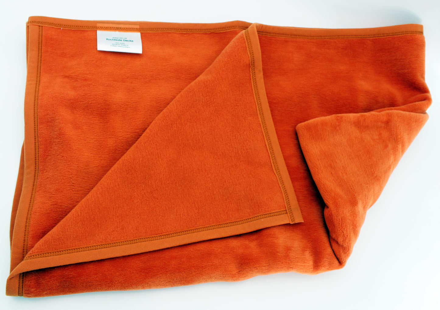 Kuscheldecke „Terracotta“ – Hygienisch, kochfest, hochwertig