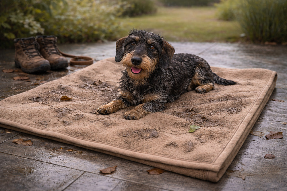 PERSONALISIEREN: Kuscheldecke „Karamell“ – Hygienisch, kochfest, hochwertig & personalisierbar - 3 Größen
