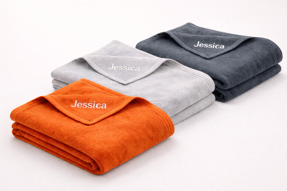 PERSONALISIEREN: Kuscheldecke „Terracotta“ – Hygienisch, kochfest, hochwertig & personalisierbar - 3 Größen