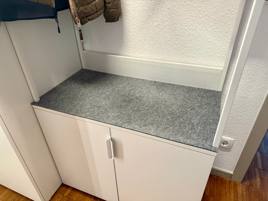 Filzmatte für IKEA PLATSA Garderobe - passgenau