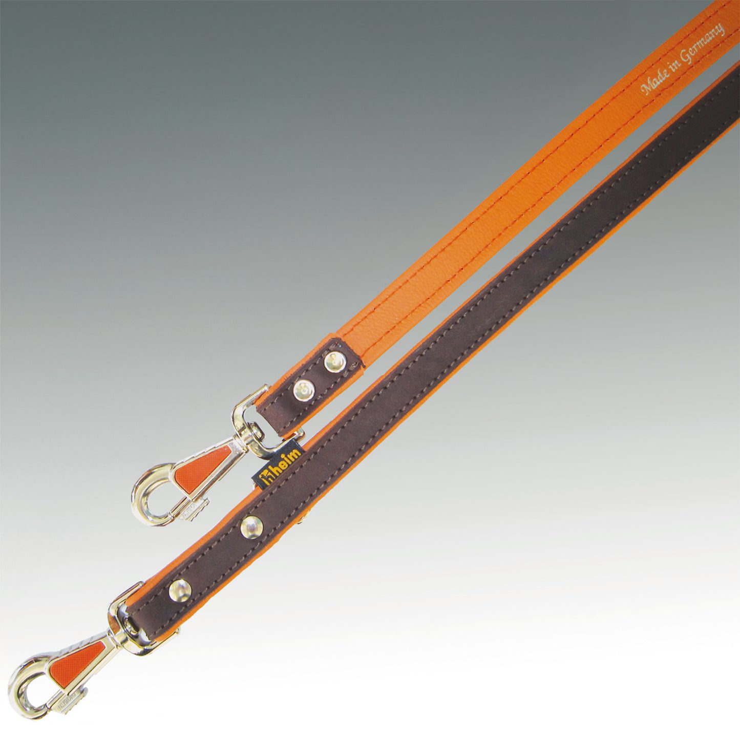 Leder-Führleine – Stilvolle Ergänzung zum personalisierten Halsband - verschiedene Farben