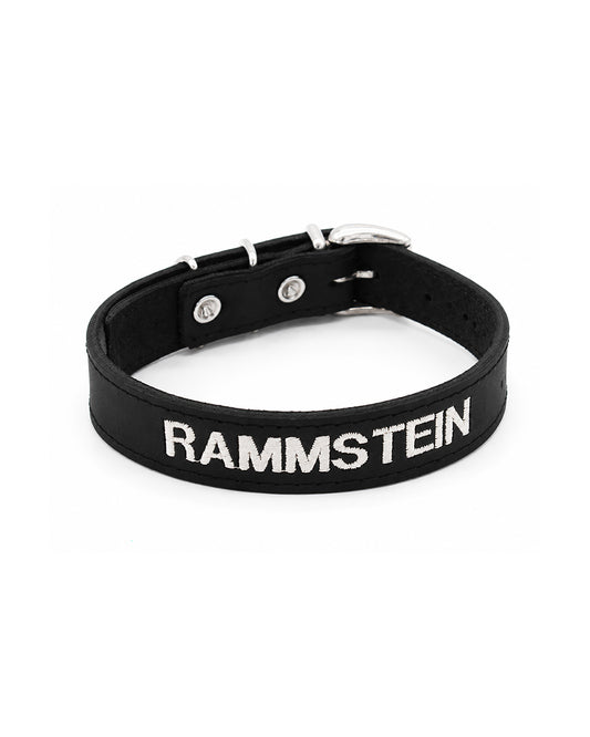 PERSONALISIEREN: Halsband Soft – Schwarz – mit Ziernaht – verschiedene Größen