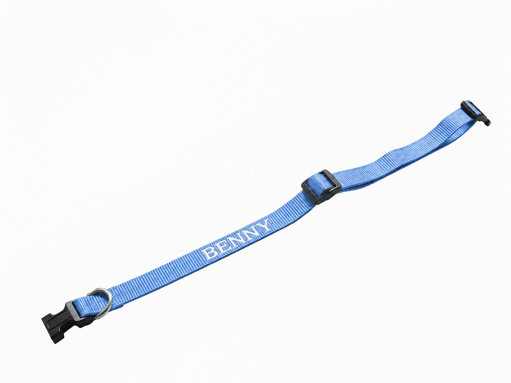 PERSONALISIEREN: Halsband Nylon, geriegelt - verschiedene Farben und Größen