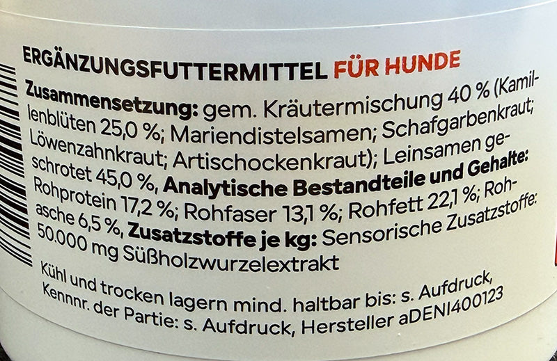 HGMflex Magen – Natürliches Magenpulver für Hunde